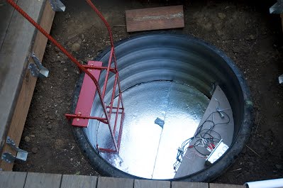 Vault with foam cover